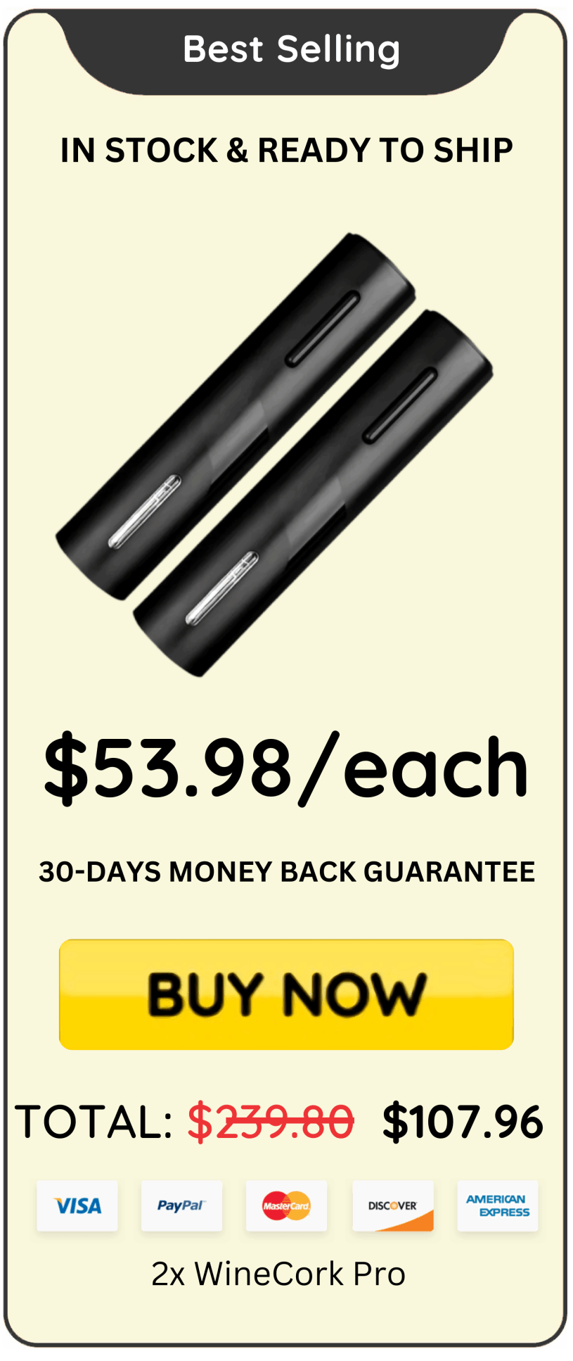 WineCork Pro best offer price